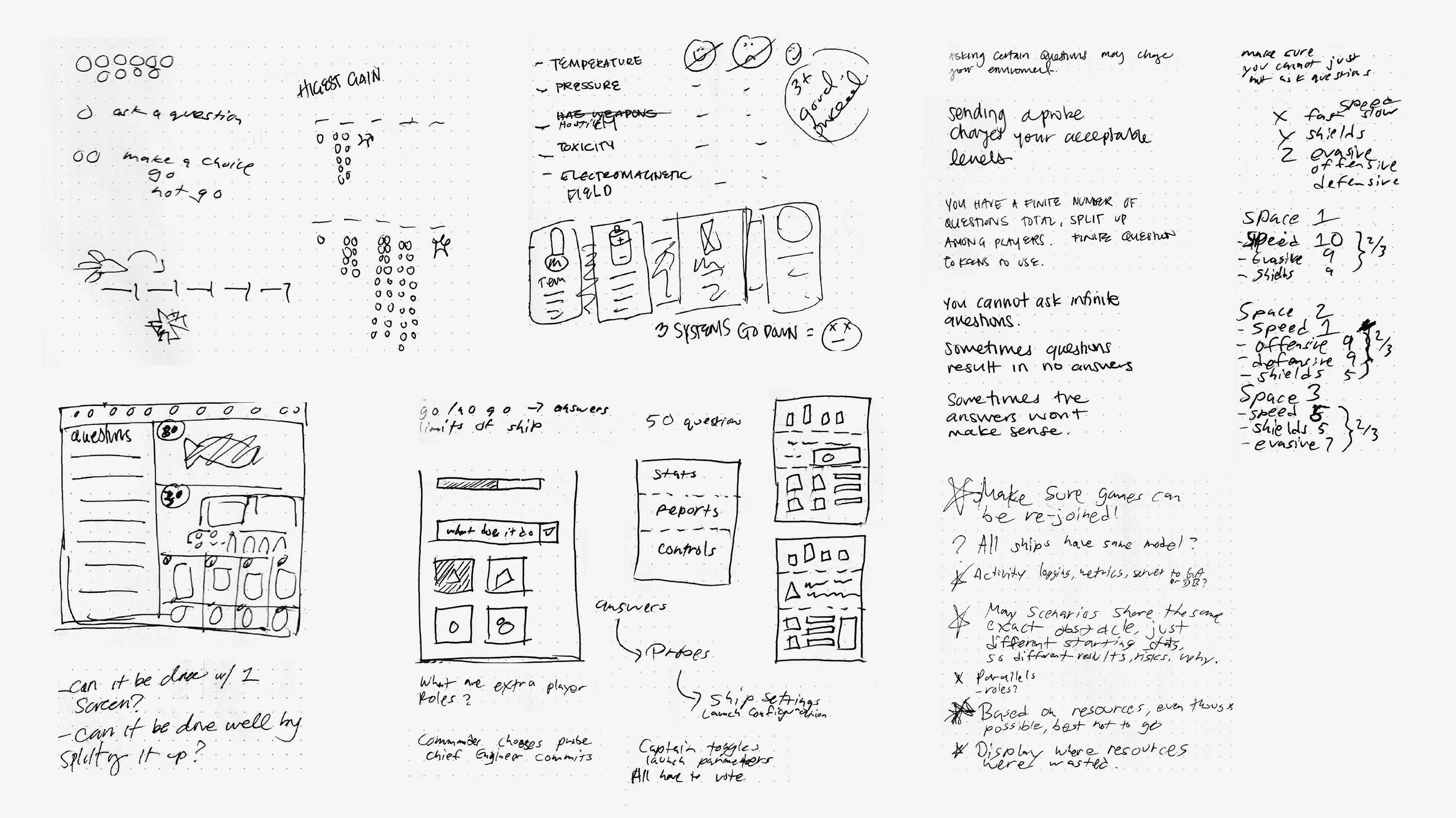 Initial UI Sketches